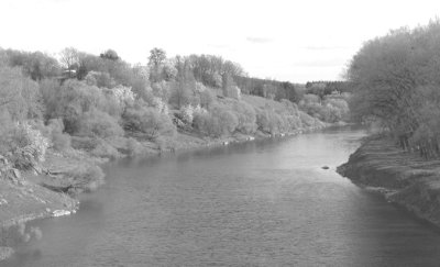 Річка Случ в районі Житомирського моста. Фото поч. 2000 років