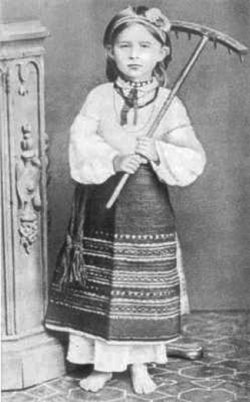Леся Косач. Фото 1878–1879 років