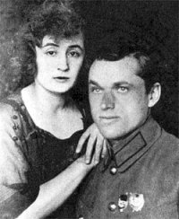 К.К.Рокоссовський з дружиною Юлією
